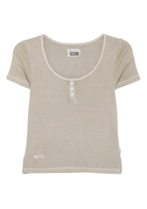 izzue Henley top - Neutrals