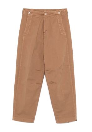 Merci gabardine trousers - Brown