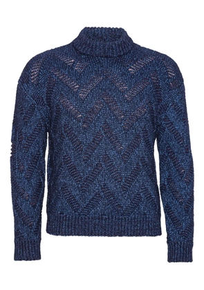 Henrik Vibskov turtleneck sweater - Blue