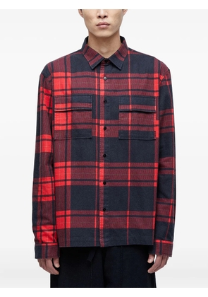 Osklen plaid shirt - Black