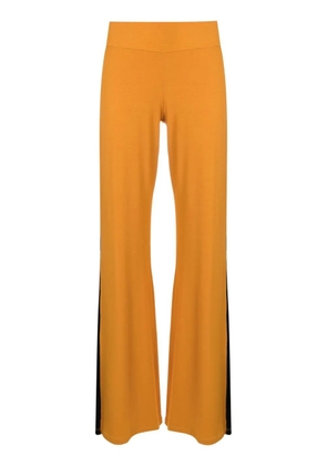 Lygia & Nanny Saira flared jersey trousers - Yellow