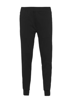 Prada drawstring piping trousers - Black