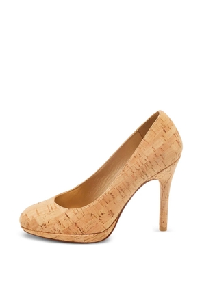 Stuart Weitzman cork pumps - Neutrals