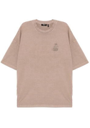 FIVE CM graphic-print T-shirt - Brown