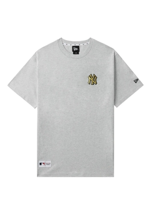 NEW ERA CAP embroidered-logo T-shirt - Grey