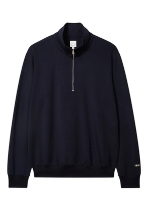Paul Smith zip-up sweatshirt - Blue