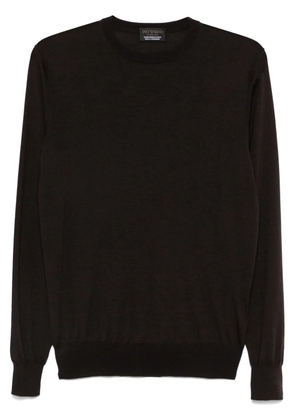 Dell'oglio fine-knit sweater - Brown