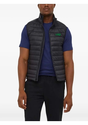Rossignol quilted zip-up gilet - Black