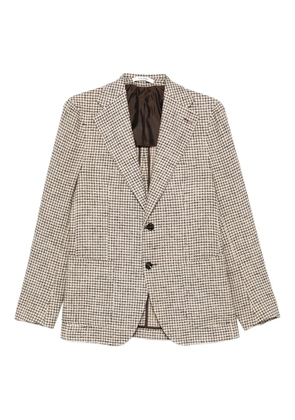 Tagliatore checked blazer - Neutrals