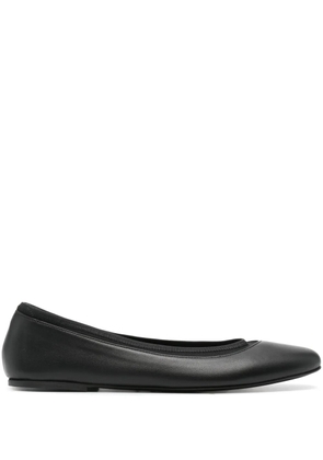 LouLou de Saison Rupa leather ballerina shoes - Black
