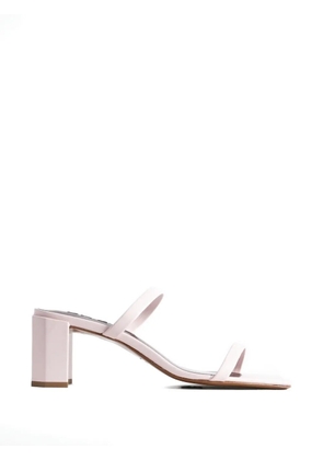 BY FAR Tanya square-toe sandals - Pink
