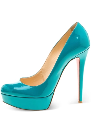 Christian Louboutin Pre-Owned 130mm Bianca pumps - Blue