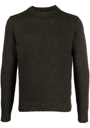 Dell'oglio crew-neck yak-blend jumper - Brown