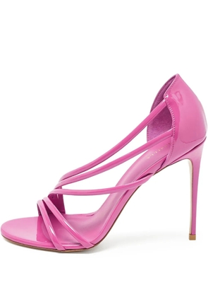 Le Silla cross-strap heeled sandals - Purple