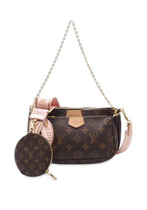 Louis Vuitton Pre-Owned 2020 Monogram Multi Pochette Accessoires satchel - Brown