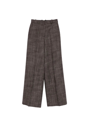 JOSEPH herringbone trousers - Brown