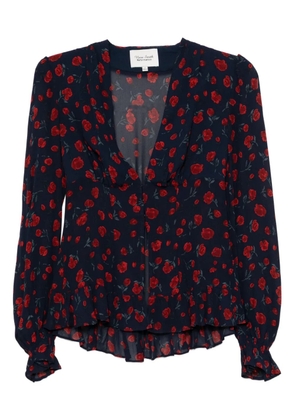 Reformation Mads oversized top - Blue