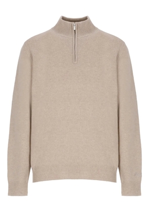 MC2 Saint Barth zip-neck sweater - Neutrals