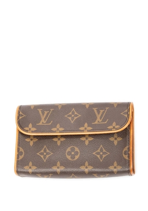 Louis Vuitton Pre-Owned 1990s Monogram canvas flap bag - Brown