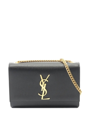 Saint Laurent Pre-Owned 2020s small Kate chain leather shoulder bag - Black