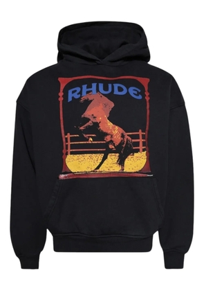RHUDE Cadre hoodie - Black