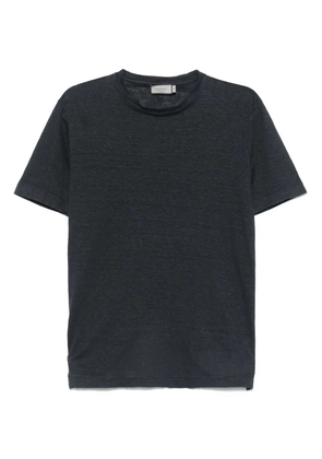 Canali linen T-shirt - Blue