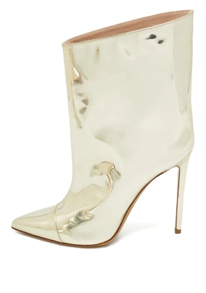 Alexandre Vauthier gold-tone boots