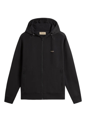Woolrich Mixmedia full-zip hoodie - Black