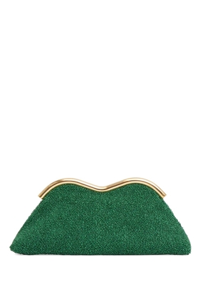 Mansur Gavriel Baci clutch bag - Green