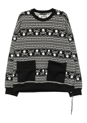 Mastermind Japan logo-embellished jumper - Black
