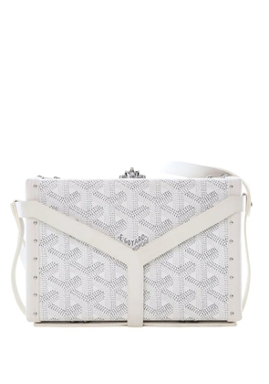 Goyard Pre-Owned 2010-2026 Goyardine Minaudiere Trunk Bag crossbody bag - White