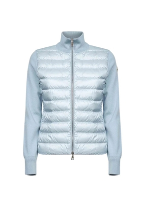 Moncler padded quilted jacket - Blue