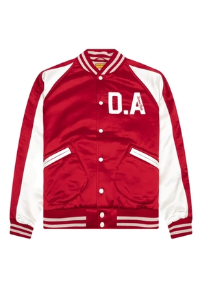 Human Made Stadium satin striped-trimjacket - Red