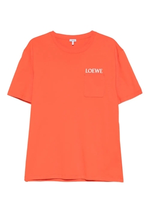 LOEWE pocket-detail T-shirt - Orange