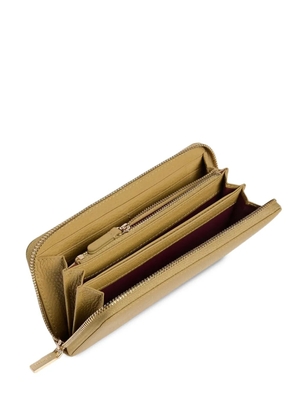 Coccinelle metallic zip mini bag - Neutrals