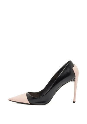 Christian Louboutin Pre-Owned pointed-toe leather pumps - Black