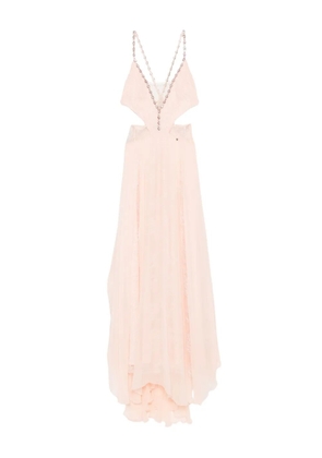 NISSA embellished cut-out maxi dress - Pink