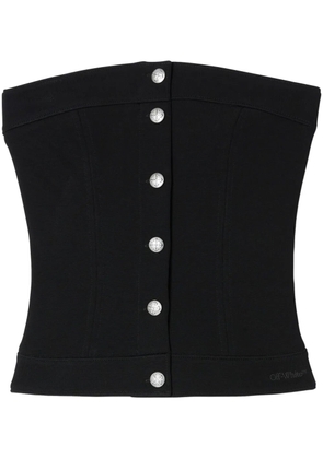 Off-White corset-style top - Black