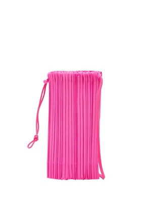 Pleats Please Issey Miyake Dewdrop pleated crossbody bag - Pink