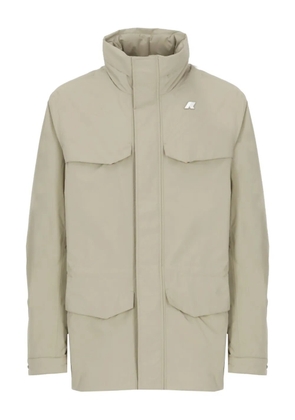 K-Way manuel flap-pocket jacket - Neutrals