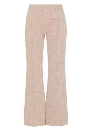 Rosetta Getty cropped flared trousers - Neutrals