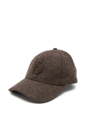 Ba&Sh appliqué hat - Brown