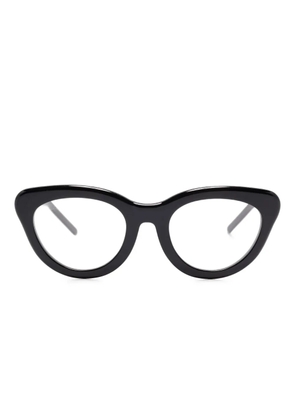 Megane and Me cat-eye frame glasses - Black