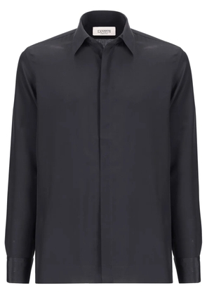 Laneus crepe de chine shirt - Black