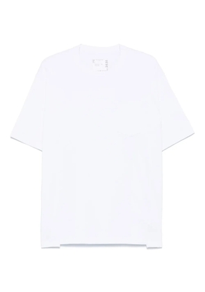 sacai cotton T-shirt - White