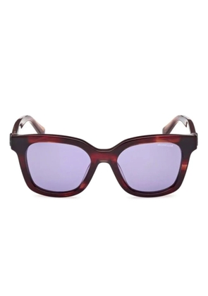Moncler Eyewear square frame sunglasses - Brown