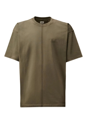 C.P. Company logo-print short-sleeve t-shirt - Brown
