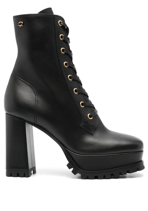 Gianvito Rossi 110mm leather boots - Black