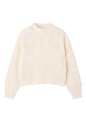 American Vintage East crew-neck ribbed sweater - Neutrals