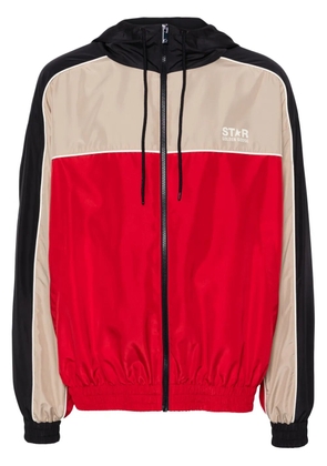 Golden Goose logo-print windbreaker - Green